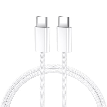 Kabl za podatke i punjenje USB-C - USB-C BWOO BO-X284, 60W, 2m, Beli