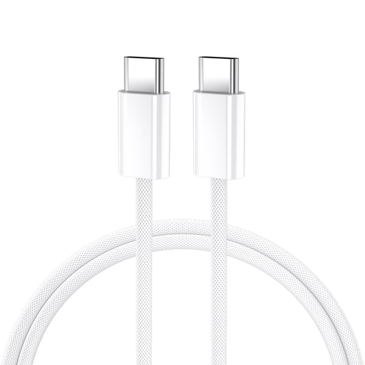 Kabl za podatke i punjenje USB-C - USB-C BWOO BO-X284, 60W, 2m, Beli