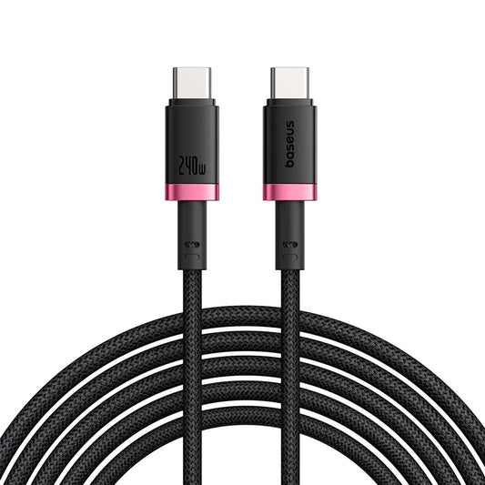 Kabl za prenos podataka i punjenje USB-C - USB-C Baseus Dura Series, 240W, 1m, Crveni P10377803U03-01