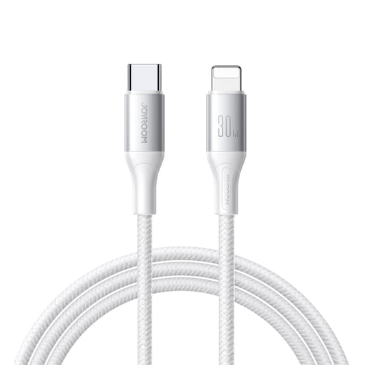 Kabl za podatke i punjenje USB-C - Lightning Joyroom S-A28 Flash, 30W, 1m, Bel