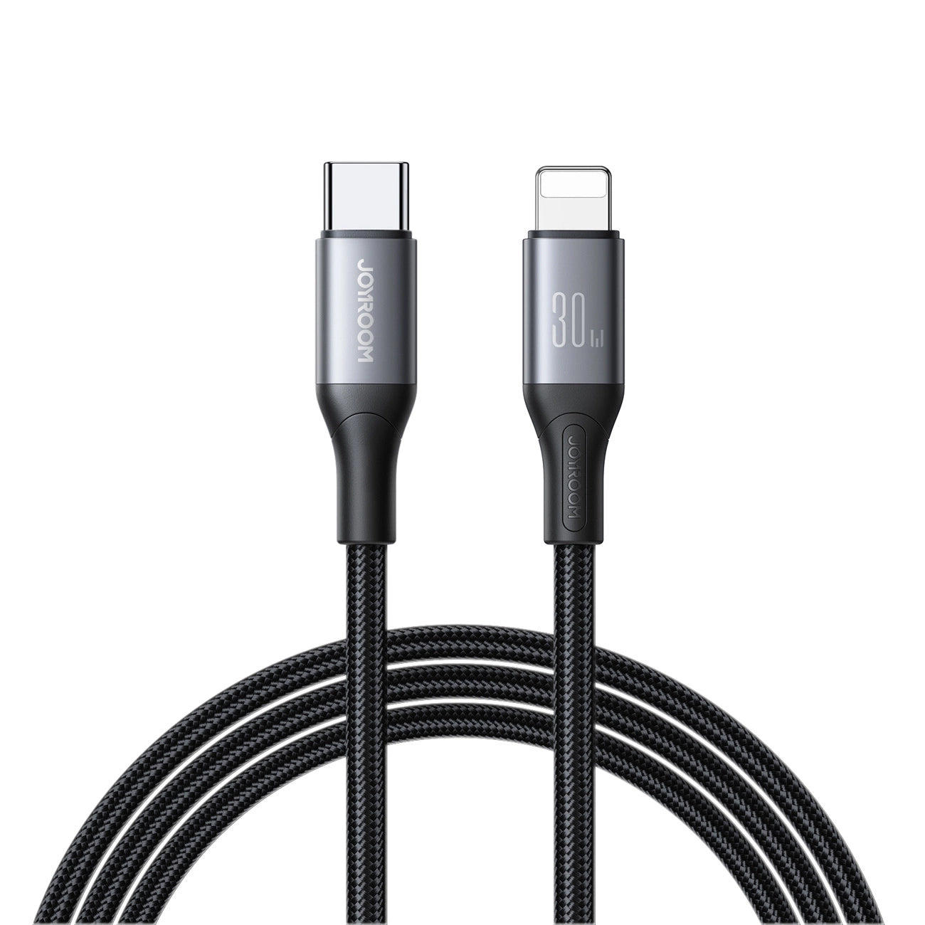 Kabl za podatke i punjenje USB-C - Lightning Joyroom S-A28 Flash, 30W, 1m, Crni