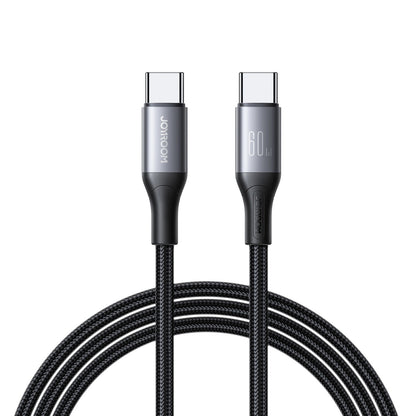 Kabl za prenos podataka i punjenje USB-C - USB-C Joyroom S-A28 Flash, 60W, 1m, Crni