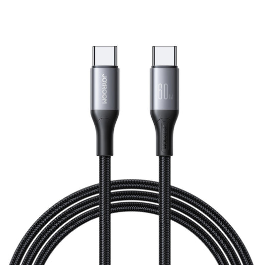 Kabl za prenos podataka i punjenje USB-C - USB-C Joyroom S-A28 Flash, 60W, 1m, Crni