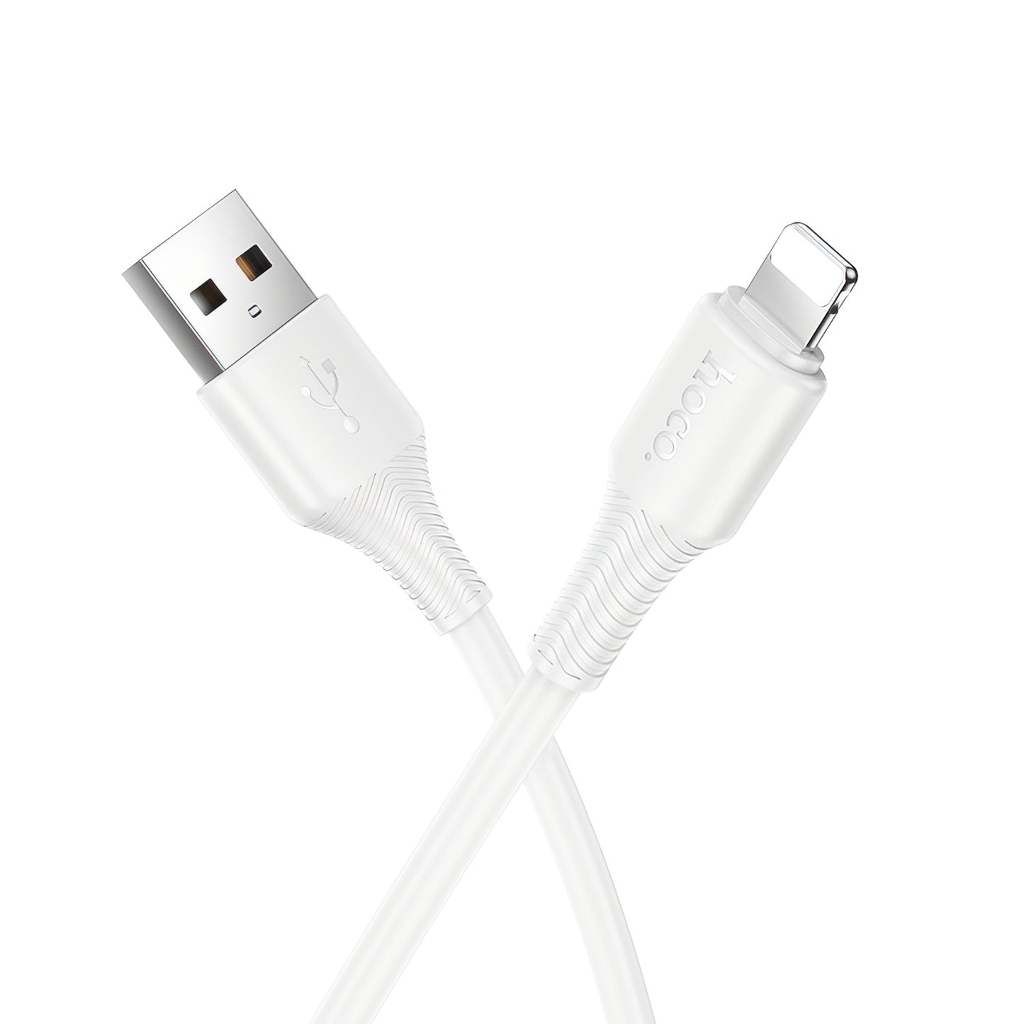 Kabl za Podatke i Punjenje USB-A - Lightning HOCO X120, 18W, 1m, Bel