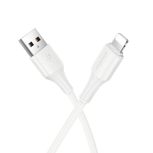 Kabl za Podatke i Punjenje USB-A - Lightning HOCO X120, 18W, 1m, Bel