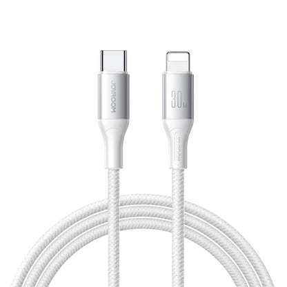 Kabl za podatke i punjenje USB-C - Lightning Joyroom S-A28 Flash, 30W, 2m, Bela