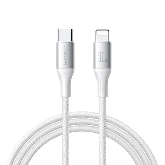 Kabl za podatke i punjenje USB-C - Lightning Joyroom S-A28 Flash, 30W, 2m, Bela