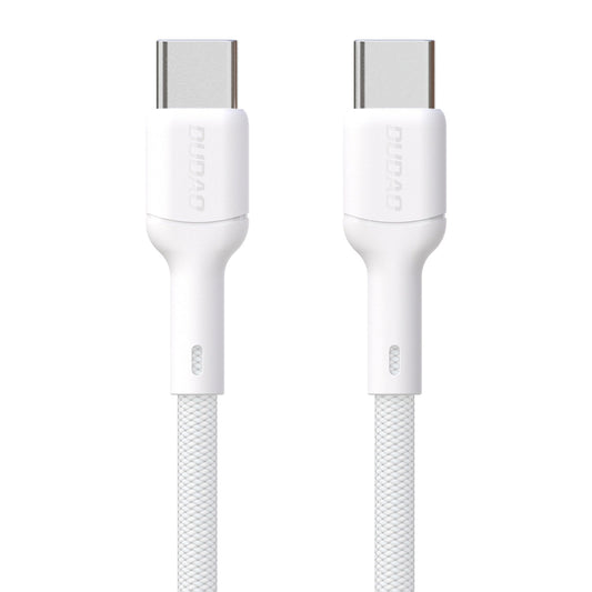 Kabl za podatke i punjenje USB-C - USB-C Dudao L9C, 65W, 1m, Bela