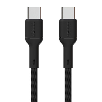 Kabl za prenos podataka i punjenje USB-C - USB-C Dudao L9C, 65W, 1m, Crni
