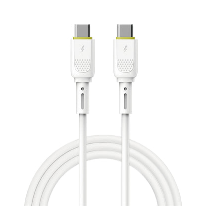 Kabl za podatke i punjenje USB-C - USB-C WiWu Wi-C034, 60W, 1.2m, Beli