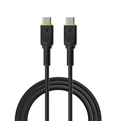 Kabl za podatke i punjenje USB-C - USB-C WiWu Wi-C034, 60W, 1.2m, Crni