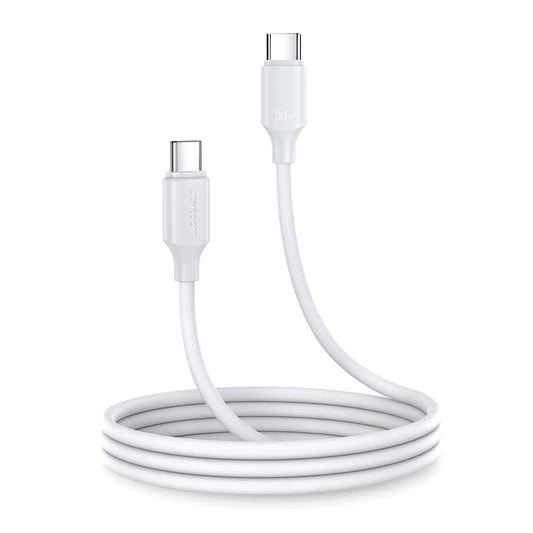 Kabl za prenos podataka i punjenje USB-C - USB-C Joyroom S-A9, 60W, 1m, Bel