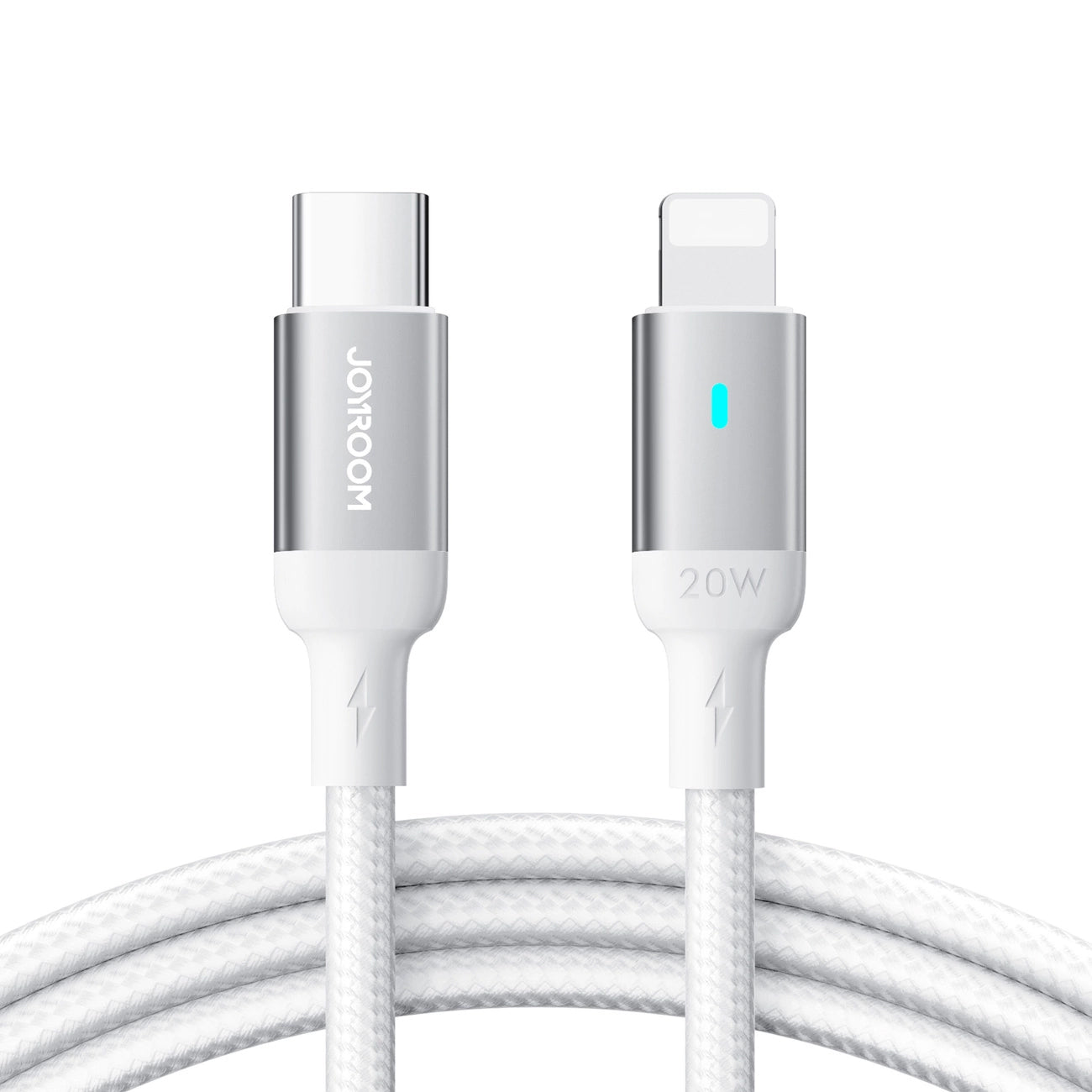 Kabl za prenos podataka i punjenje USB-C - Lightning Joyroom S-A10, 20W, 1.2m, Beli
