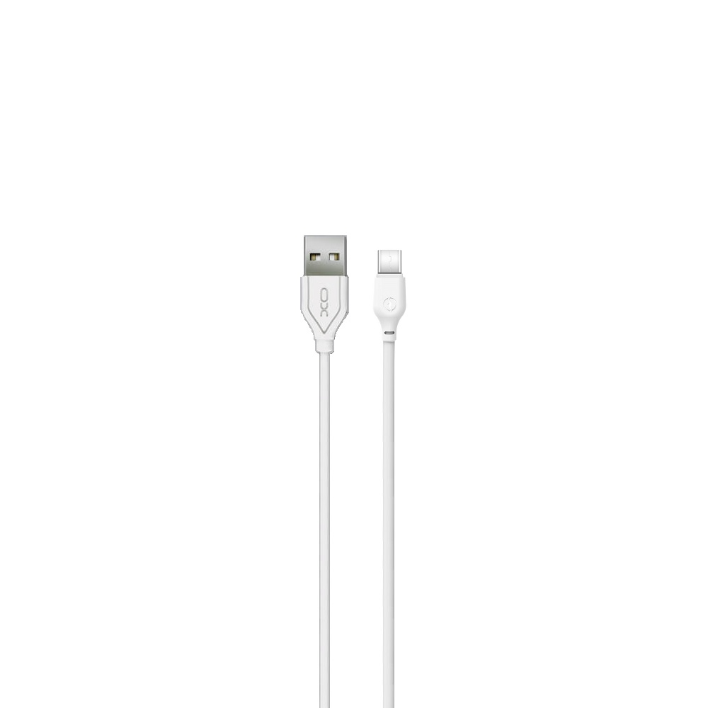 Kabl za podatke i punjenje USB-A - USB-C XO Design NB103, 18W, 1m, Bel