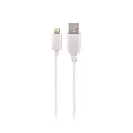 Kabl za podatke i punjenje USB-A - Lightning MaXlife, 5W, 1m, Bel