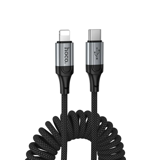Kabl za podatke i punjenje USB-C - Lightning HOCO X121, 27W, 1.5m, Crni