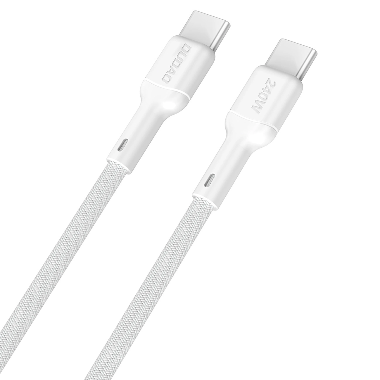 Kabl za podatke i punjenje USB-C - USB-C Dudao L9C Max, 240W, 2m, Bela