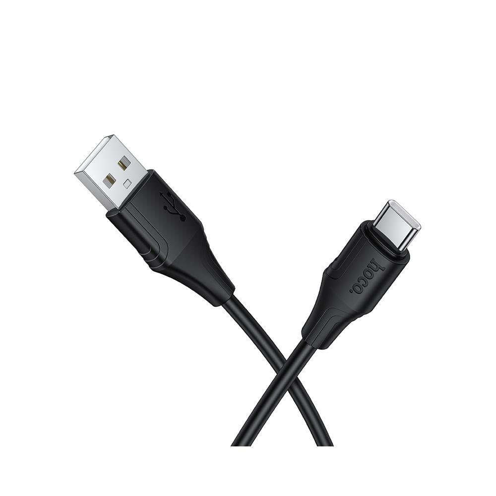 Kabl za podatke i punjenje USB-A - USB-C HOCO X124, 18W, 1m, Crni