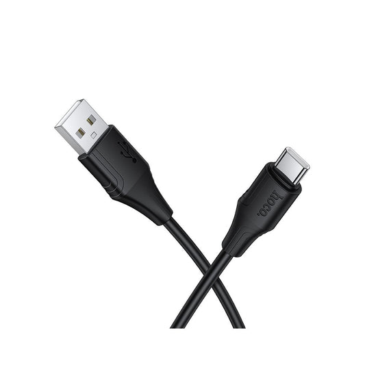 Kabl za podatke i punjenje USB-A - USB-C HOCO X124, 18W, 1m, Crni