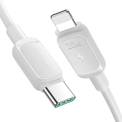 Kabl za podatke i punjenje USB-C - Lightning Joyroom S-A14, 30W, 1.2m, Bela