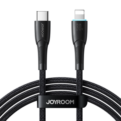 Kabl za podatke i punjenje USB-C - Lightning Joyroom S-A32, 30W, 1m, Crni