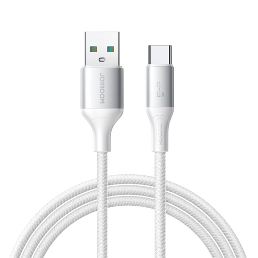 Kabl za prenos podataka i punjenje USB-A - USB-C Joyroom S-A28 Flash, 18W, 1m, Beli