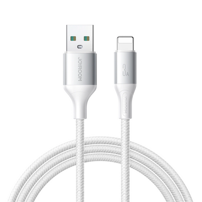 Kabl za podatke i punjenje USB-A - Lightning Joyroom S-A28 Flash, 18W, 1m, Beli