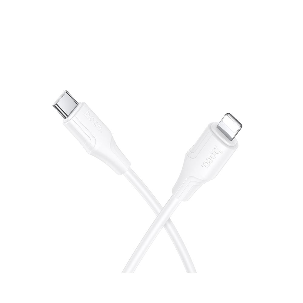 Kabl za podatke i punjenje USB-C - Lightning HOCO X124, 27W, 1m, Beli