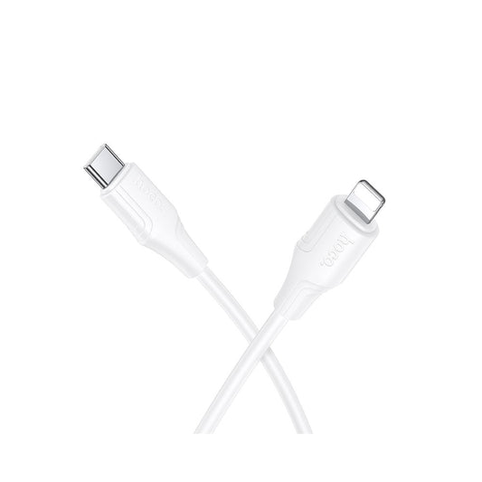 Kabl za podatke i punjenje USB-C - Lightning HOCO X124, 27W, 1m, Beli
