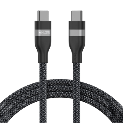 Kabl za prenos podataka i punjenje USB-C - USB-C Anker, 240W, 1.8m, Crni A82E2H12