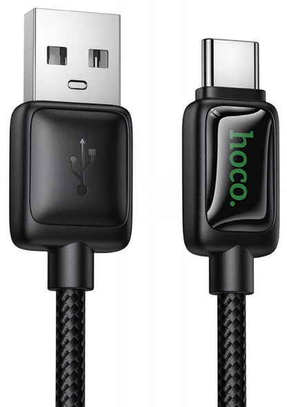 Kabl za podatke i punjenje USB-A - USB-C HOCO U146, 36W, 1.2m, Crni