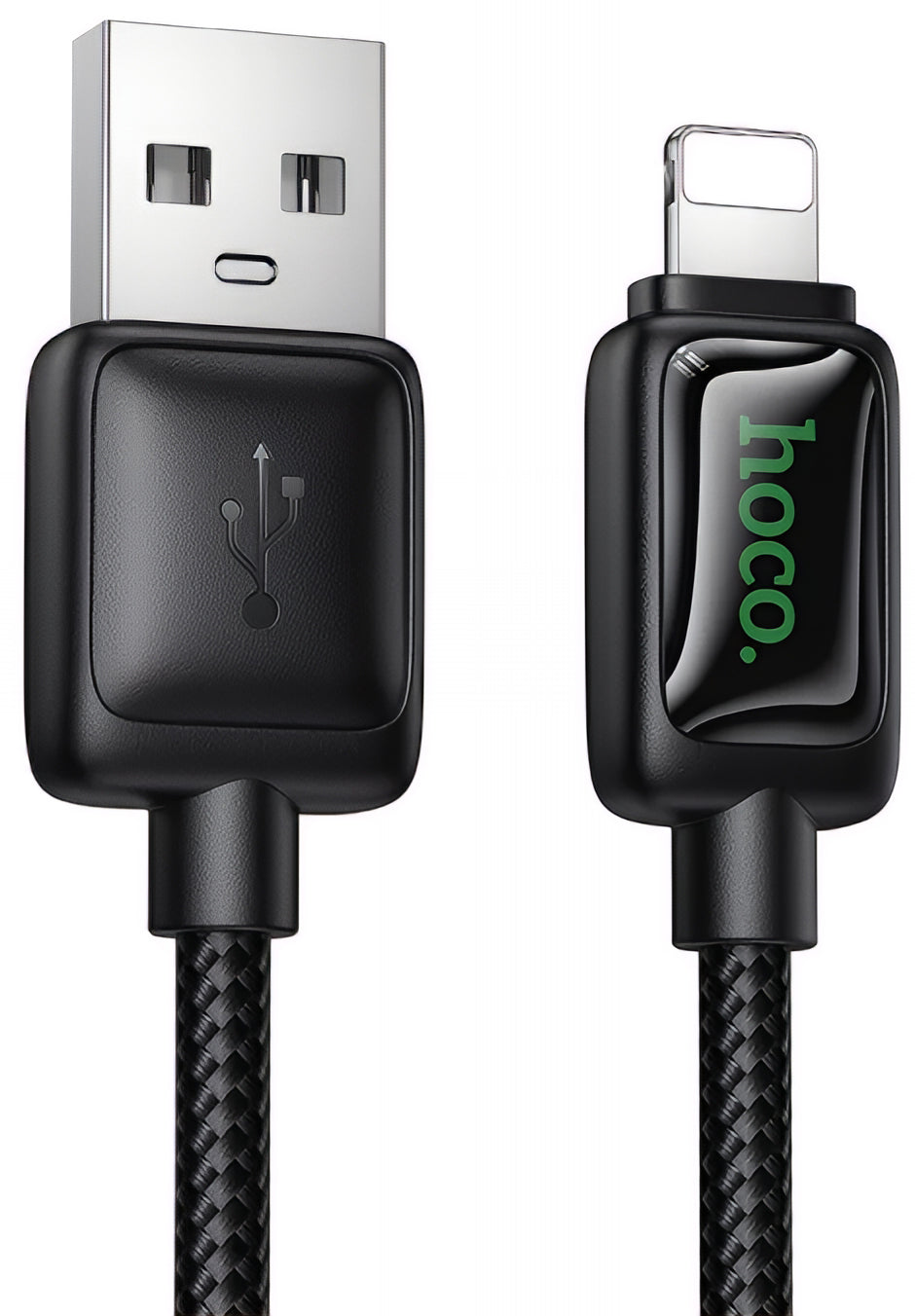 Kabl za podatke i punjenje USB-A - Lightning HOCO U146, 12W, 1.2m, Crni