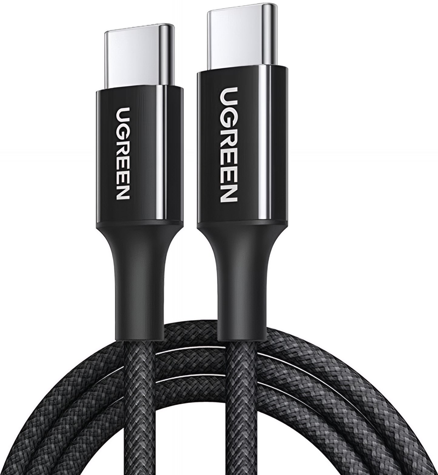 Kabl za podatke i punjenje USB-C - USB-C UGREEN L501, 60W, 2m, Crni