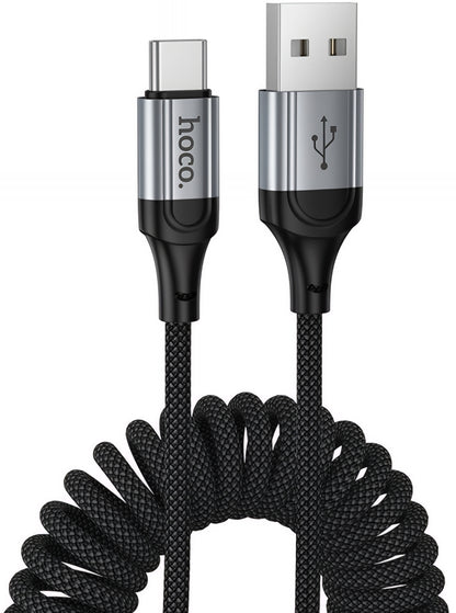 Kabl za podatke i punjenje USB-A - USB-C HOCO X121, 18W, 1.5m, Crni