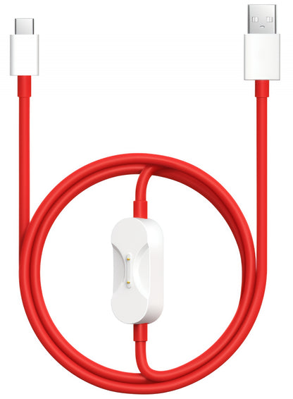 Kabl za prenos podataka i punjenje USB-A - USB-C / Pogo Pin OnePlus DL162, 80W, 1.2m, Crveni 5461100665