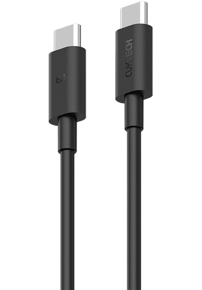 Kabl za prenos podataka i punjenje USB-C - USB-C Cuktech, 240W, 1.5m, Crni CKCTC615NCBK