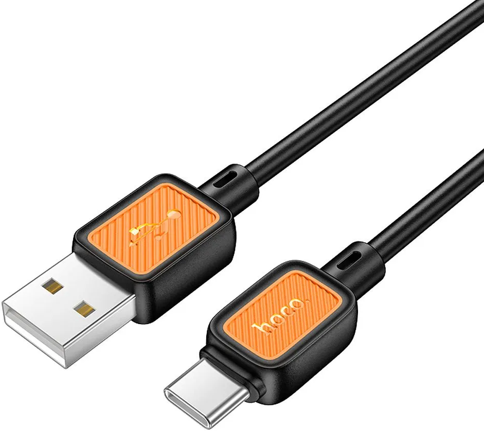 Kabl za podatke i punjenje USB-A - USB-C HOCO X108, 18W, 1m, Crni