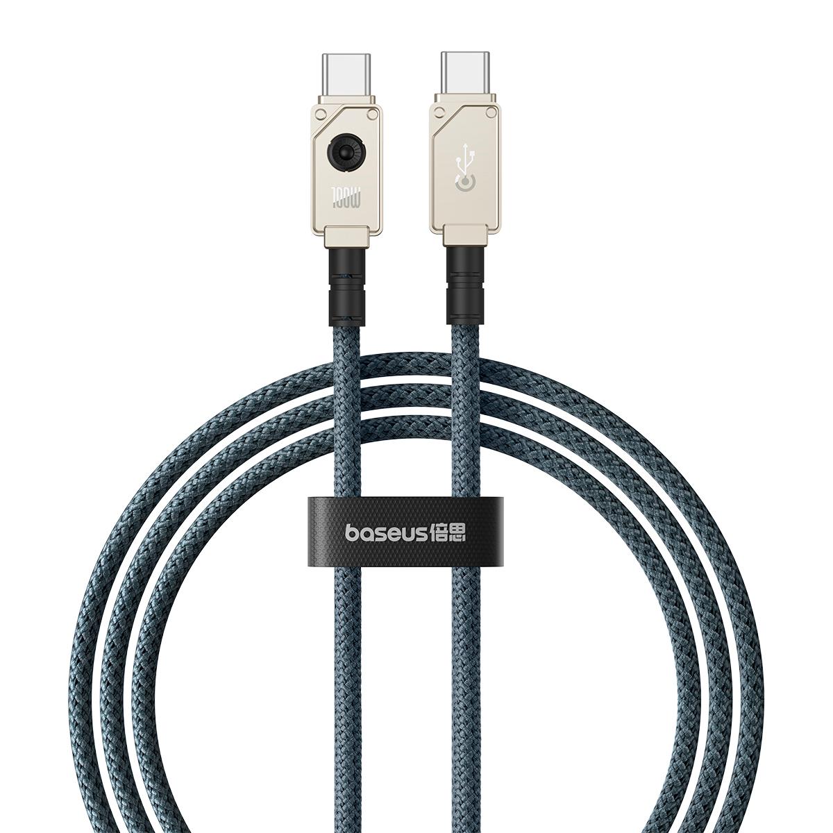 Kabl za prenos podataka i punjenje USB-C - USB-C Baseus Unbreakable, 100W, 2m, Beli P10355800221-01