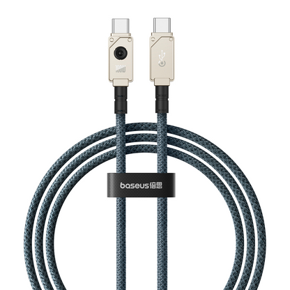 Kabl za prenos podataka i punjenje USB-C - USB-C Baseus Unbreakable, 100W, 2m, Beli P10355800221-01