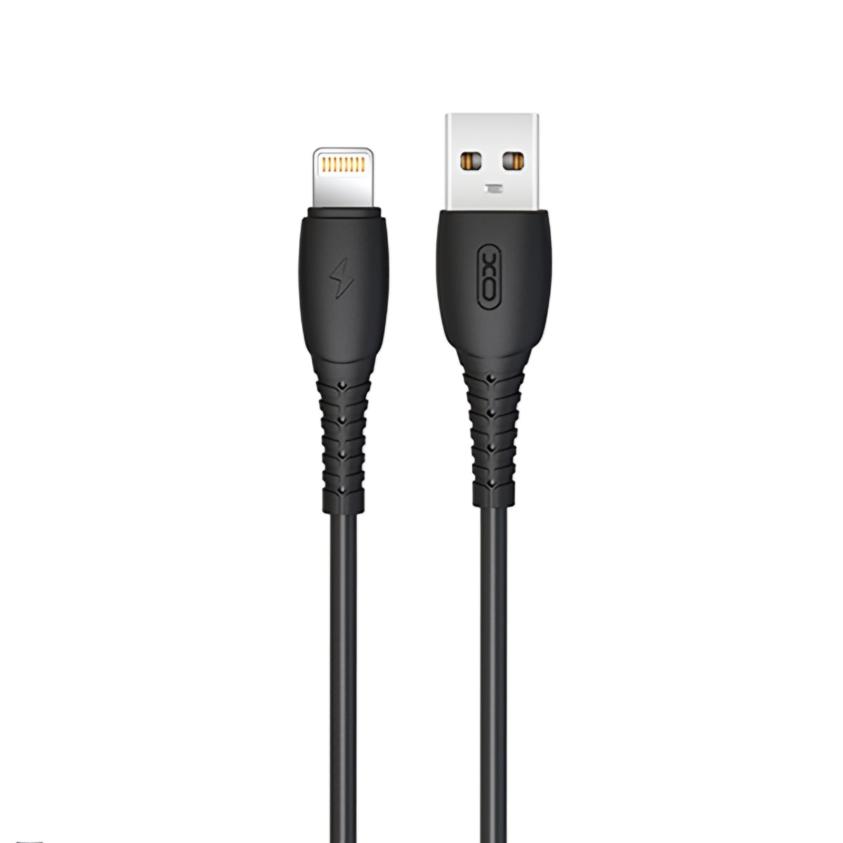 Kabl za podatke i punjenje USB-A - Lightning XO Design NB-P163, 18W, 1m, Crni