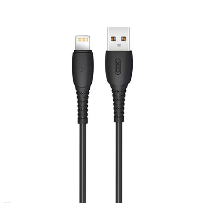 Kabl za podatke i punjenje USB-A - Lightning XO Design NB-P163, 18W, 1m, Crni