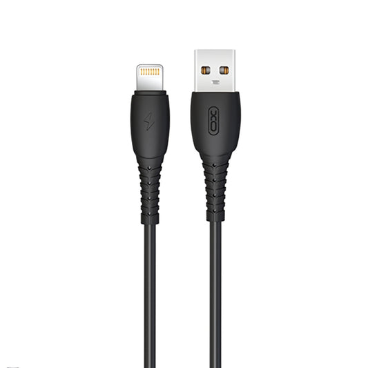 Kabl za podatke i punjenje USB-A - Lightning XO Design NB-P163, 18W, 1m, Crni