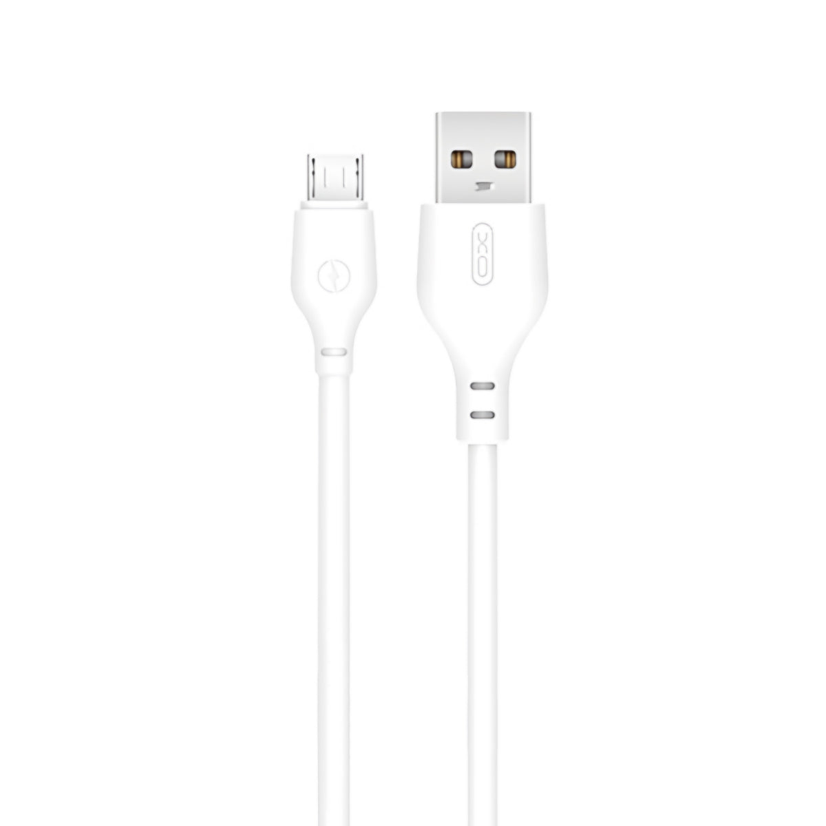 Kabl za podatke i punjenje USB-A - microUSB XO Design NB103, 18W, 1m, Bela