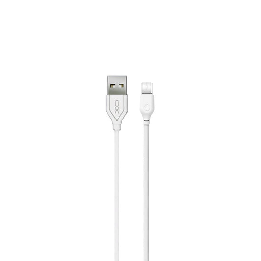 Kabl za podatke i punjenje USB-A - USB-C XO Design NB103, 18W, 2m, Beli