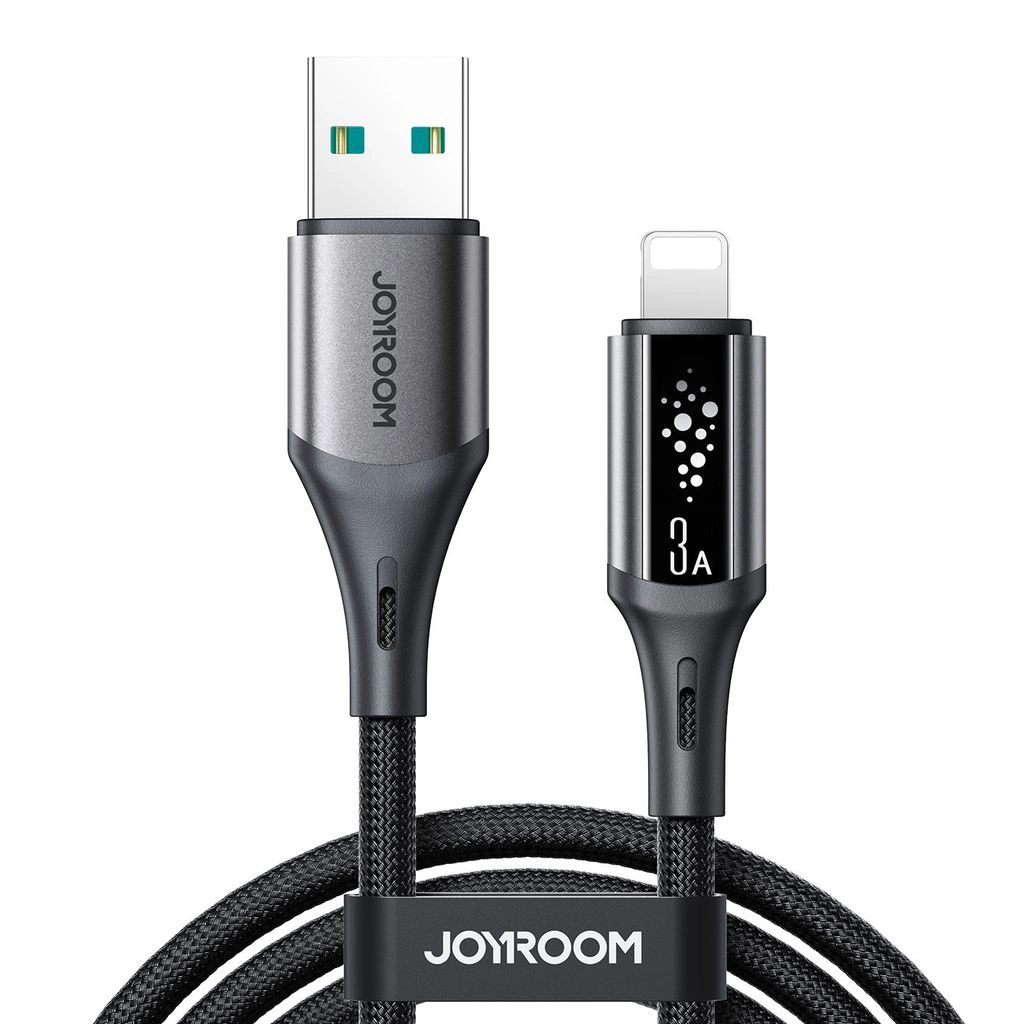 Kabl za podatke i punjenje USB-A - Lightning Joyroom S-A60 StarTalk, 18W, 1.2m, Crni