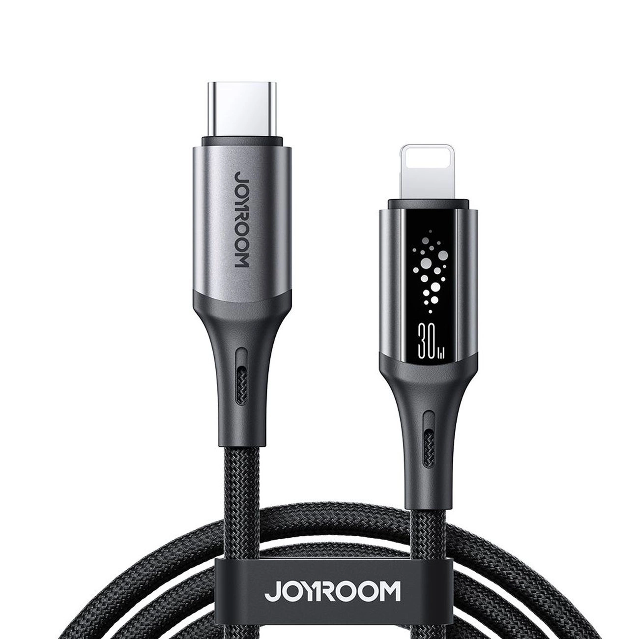 Kabl za podatke i punjenje USB-C - Lightning Joyroom S-A60 StarTalk, 30W, 1.2m, Crni