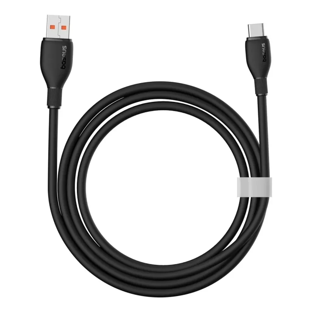 Kabl za podatke i punjenje USB-A - USB-C Baseus Pudding, 100W, 1.2m, Crni P10355703111-00