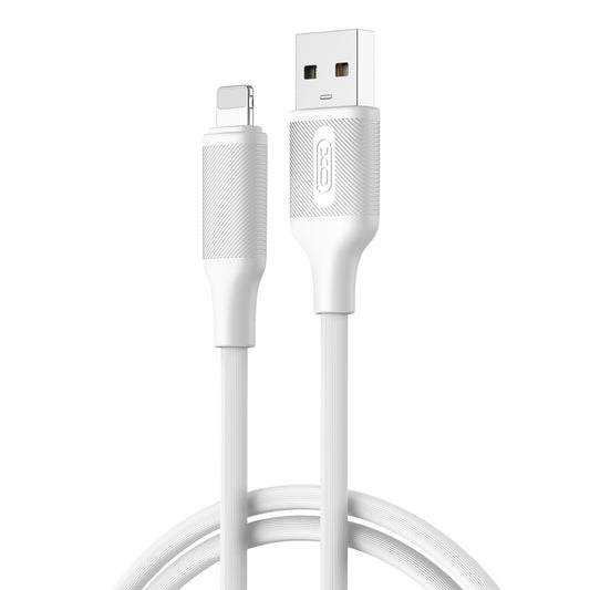 Kabl za podatke i punjenje USB-A - Lightning XO Design NB265, 12W, 1m, Bela