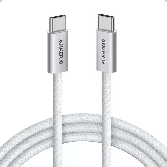 Kabl za prenos podataka i punjenje USB-C - USB-C Anker Zolo, 240W, 1.8m, Beli A8060H22