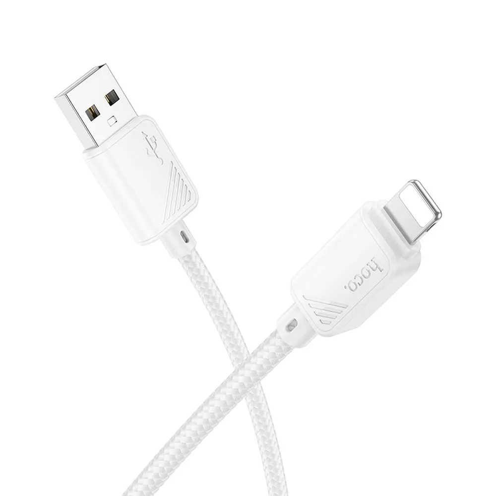 Kabl za prenos podataka i punjenje USB-A - Lightning HOCO X113, 18W, 1m, Bela